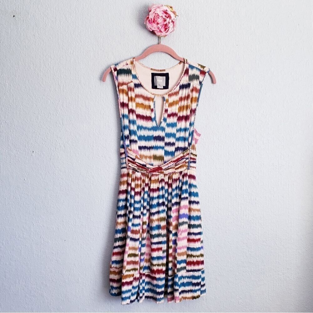 Anthropologie Maeve Sennebac Multicolor Dress